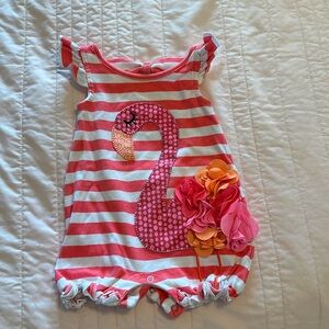 Mud Pie Flamingo Outfit 🦩